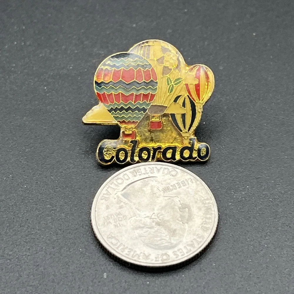 Colorado Hot Air Balloons United States Of America Lapel Hat‎ Pin
